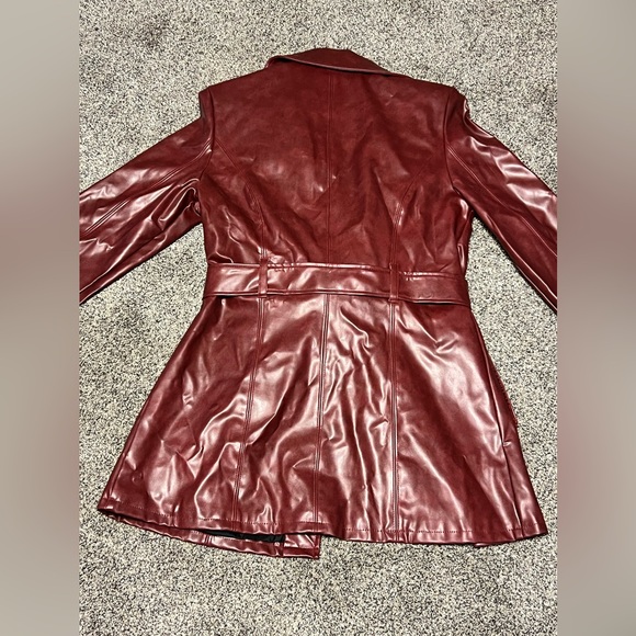 Paris Blues Outwear Burgundy Women Jacket size (M) in EXCELLENT CONDITIONS!! - Picture 7 of 11